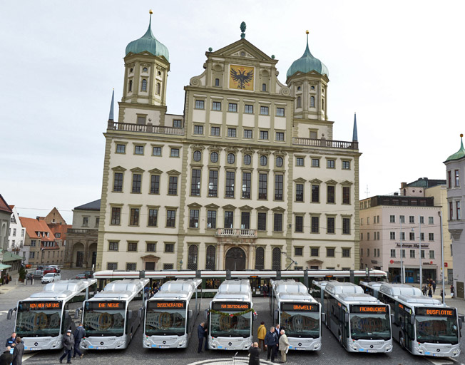 Stadtwerke Augsburg nehmen neue Bus-Generation in Betrieb