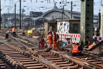 Weichenerneuerung Köln Hbf und Hohenzollernbrücke