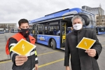 MVG kennzeichnet E-Busse für Einsatzkräfte der Feuerwehr München